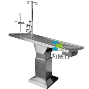 “康為醫(yī)療”高級不銹鋼多功能溫控動物解剖臺（自動升降式）2016德促項目中標(biāo)產(chǎn)品
